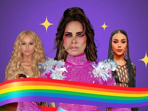 Ellas son las famosas que han sido reinas gay de la marcha del orgullo LGBT de la CDMX