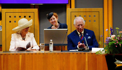 Britain's King Charles III and Queen Camilla visit Wales, see pics