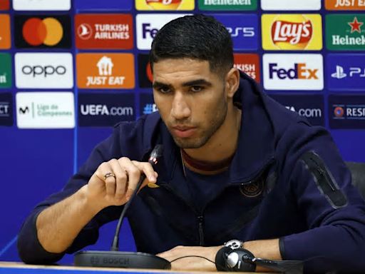 Achraf Hakimi: "Es el momento de darlo todo y dejarnos la piel"