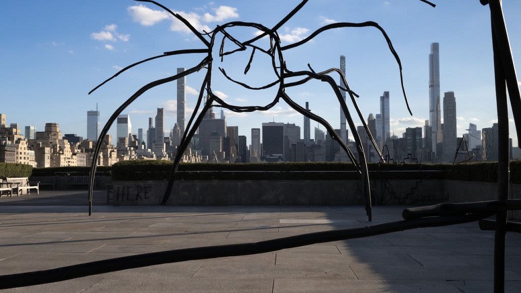 Kosovar artist's doodle sculptures take over New York's Met rooftop