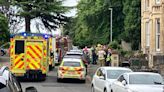 Road closed after flat fire in Clevedon
