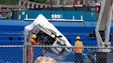 Imploded Titanic submarine seen for first time as pieces recovered from sea floor