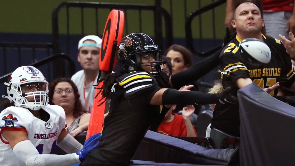 Photos: Sugar Skulls can't complete the comeback in 49-43 defeat to San Antonio, IFL