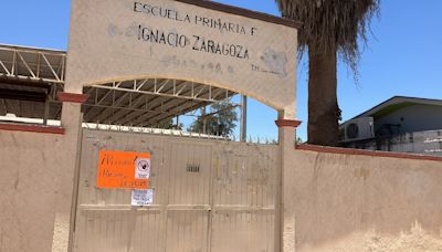Madres de familia piden apoyo ante daños estructurales en la primaria Ignacio Zaragoza de Madero
