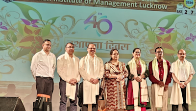 IIM Lucknow Celebrates 40 Years of Excellence with Foundation Day Festivities