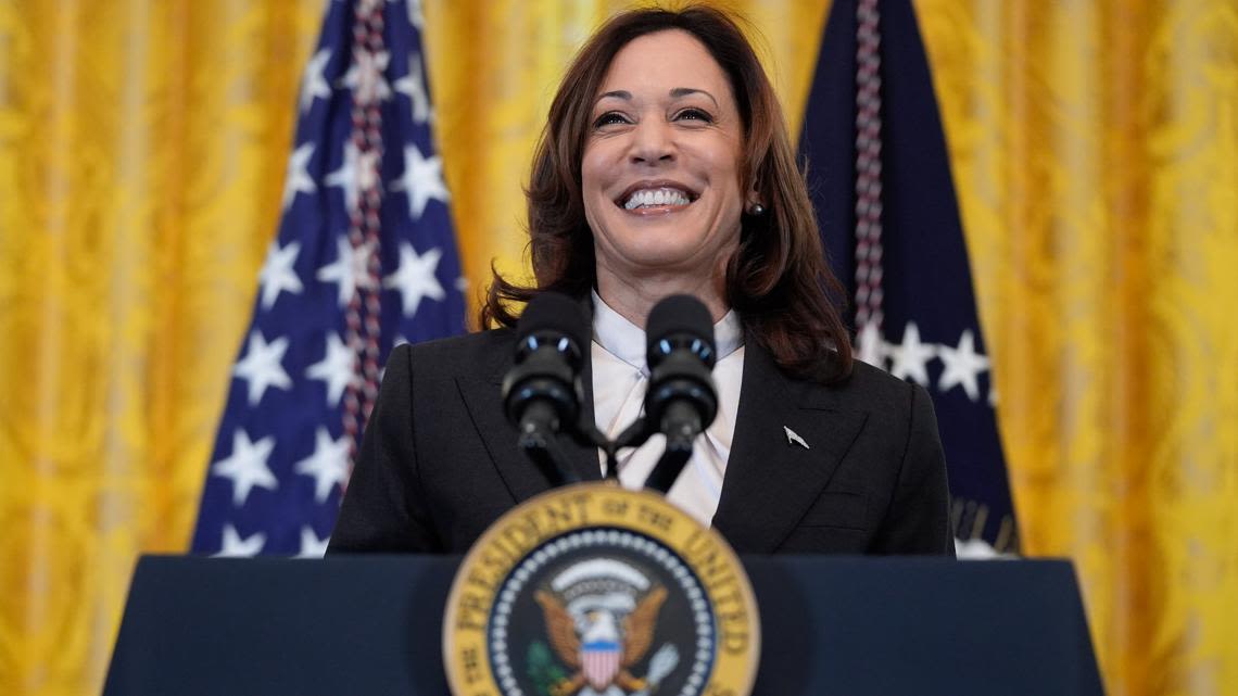 Harris, endorsed by Biden, could become first woman, second Black person to be president