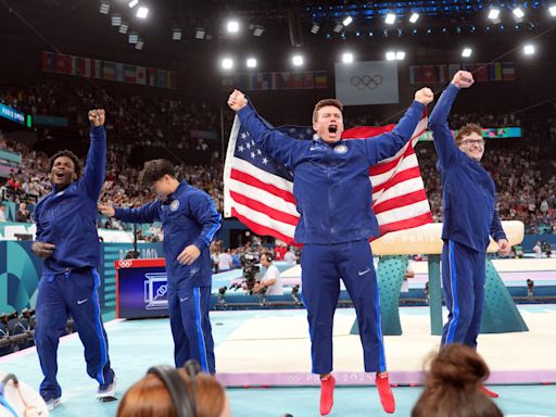 Olympic gymnastics recap: US men win bronze in team final, first medal in 16 years