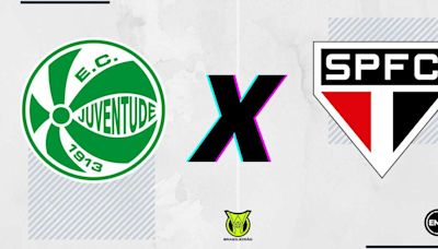 Juventude x São Paulo: prováveis escalações, onde assistir, retrospecto e palpites