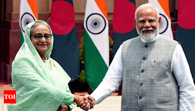 'Prepared futuristic vision for cooperation in new areas': PM Modi, Bangladesh PM Sheikh Hasina's joint statement | India News - Times of India