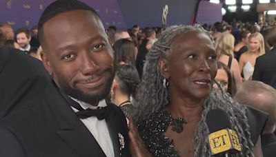 Watch Lamorne Morris' Mom Crash His Emmys Interview (Exclusive)