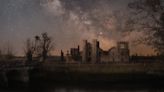 Shot of Milky Way rising over Tudor ruins wins national park photography prize