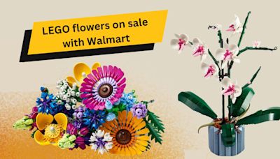 Walmart just dropped the prices on a bunch of LEGO flower bouquets