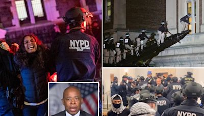 Mayor Adams demands Columbia University help pay for cost of NYPD raid on pro-terror rioters