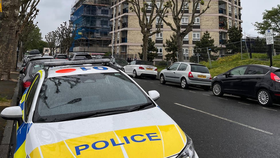 Boy, 6, dies in fall from upper floor of east London block of flats