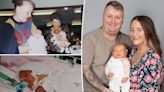 ‘Miracle’ babies who met in the hospital just had a baby of their own