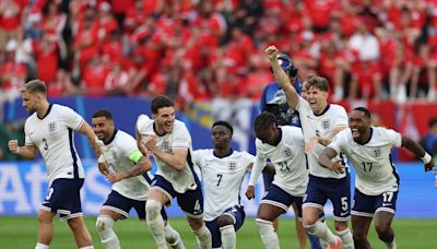 歐洲足球錦標賽》激戰到點球大戰！英格蘭以5比3氣走瑞士搶下4強賽門票