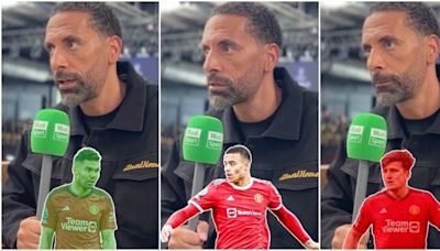 Rio Ferdinand ranks every Man United player from 'keep' to 'sell'