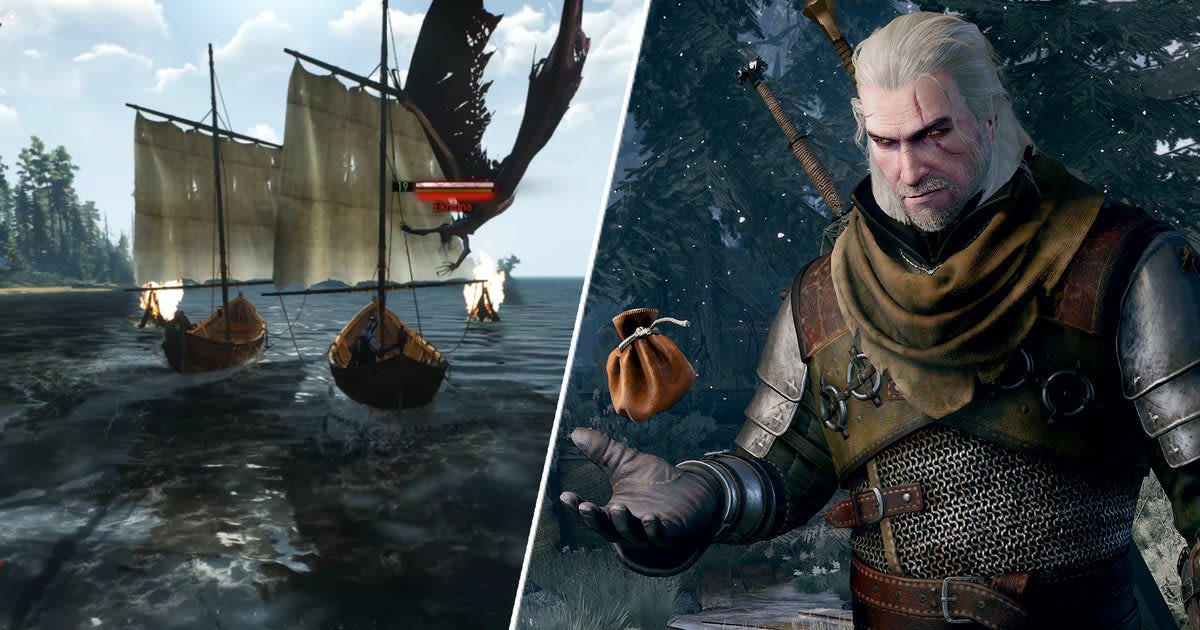 Witcher 3 modder resurrects the boat races CD Projekt cut from the base game, just in case you want to give Roach a break