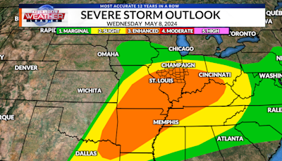 WEATHER NOW: Several rounds of severe storms heading our way