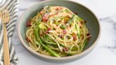 Springy Asparagus Carbonara Recipe