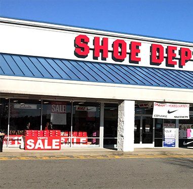 department shoe store