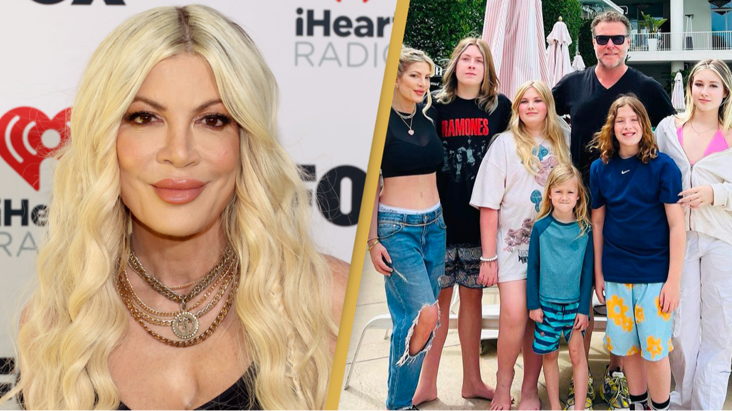 Tori Spelling says daughter was 'shamed' by classmates after she moved family into RV
