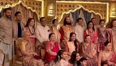 Ambani Family Gets Together For Auspicious Grah Shanti Puja Ahead Of Anant Ambani-Radhika Merchant Wedding - News18