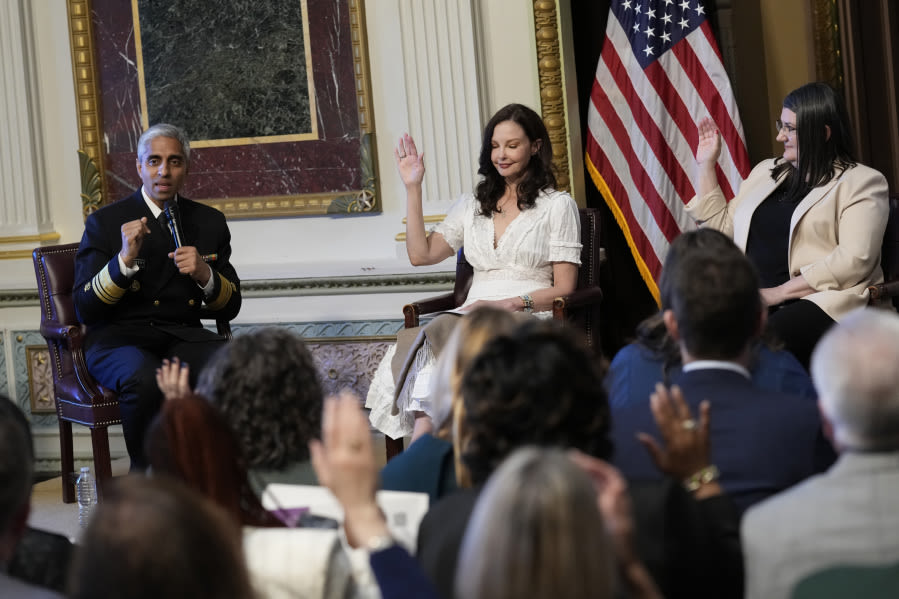 Ashley Judd and Aloe Blacc help the White House unveil its national suicide prevention strategy