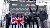 Giles Scott lands victory for Britain’s SailGP after Australia’s dramatic capsize in foul weather