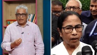 'Sagarika Ghose's Loudmouth Husband Spilled The Beans': BJP Shares Rajdeep Sardesai's Video 'Predicting' Mamata Banerjee's Walkout From...