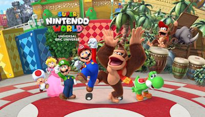 Universal Studios Orlando Reveals New Rides, Donkey Kong Country Planned For Super Nintendo World At Epic Universe...