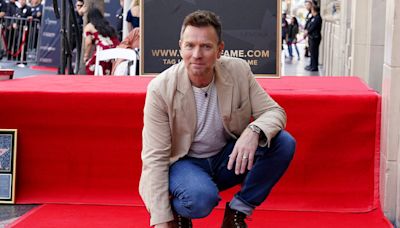 Actor Ewan McGregor ‘very touched’ as he gets Hollywood Walk of Fame star