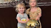 Jason Kelce's Daughters Pose with NBA Trophy After He Doesn't List it Amongst Best Sports Awards