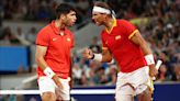 Rafa Nadal y Carlos Alcaraz ganan su primer partido de dobles en París