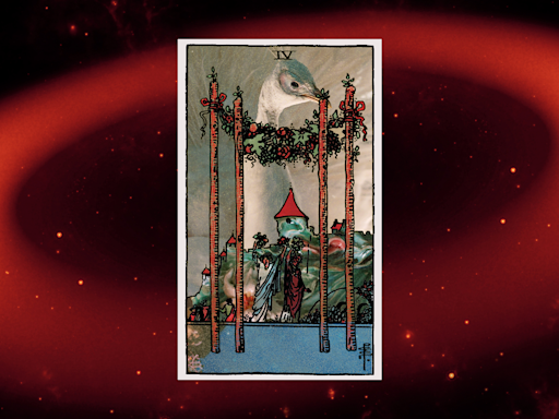 If You Pull the Four of Wands Tarot Card, Here's Exactly What It Means