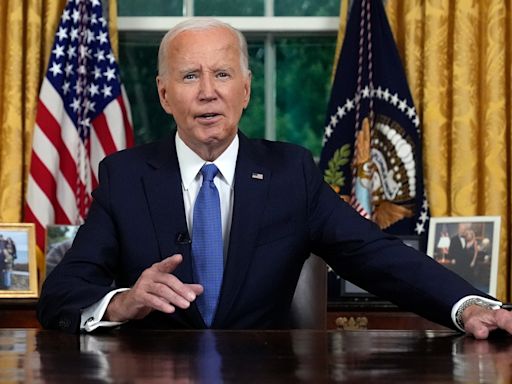 Joe Biden explica su renuncia a un segundo mandato: "Nada puede interponerse en salvar la democracia"