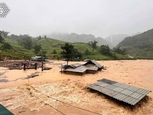 「30年最強颱」摩羯襲越南！村莊瞬間消失 山洪、豪雨釀152死