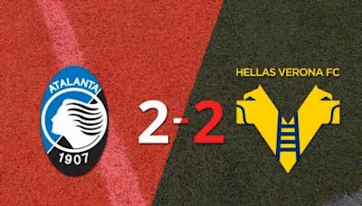 Atalanta y Hellas Verona firman un empate en dos