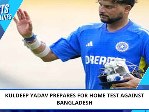 Kuldeep Yadav prepares for home Test against Bangladesh in Kanpur