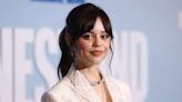 Jenna Ortega’s transparent Corseted Lace Blazer Doubles as a Minidress