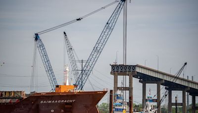 Baltimore’s Trapped Ships Start Departing as New Channel Opens