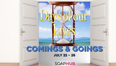 Days of our Lives Comings and Goings: Special Guests Return