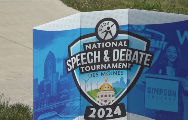 "Why not Des Moines, Iowa?" | 99th annual National Speech and Debate tournament bringing 10,000 people to Des Moines