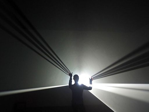 Artist Anthony McCall shines a light at London's Tate Modern