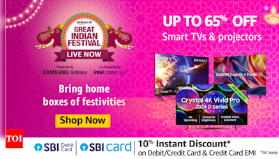 Amazon Sale: Save Up To 65% On The Best Smart TVs In Different Screen Sizes - Times of India