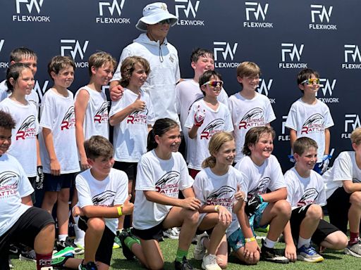 Spencer Rattler hosts youth football camp in Columbia