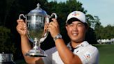 Kim arrives on PGA Tour with 61 to win Wyndham Championship