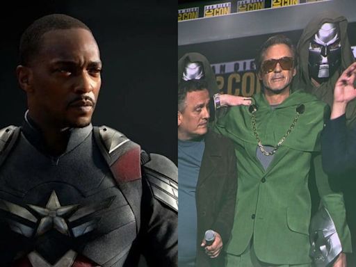 Captain America Star Anthony Mackie REACTS To Robert Downey Jr's Doctor Doom: 'I Better Kill Him First' - News18