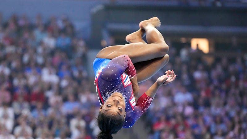 Video: Simone Biles’ floor routine garners praise from fans, including Taylor Swift