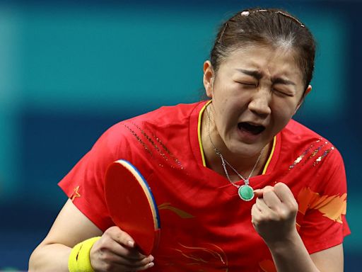 Table tennis-China gold medallist Chen calls on fans to be fairer